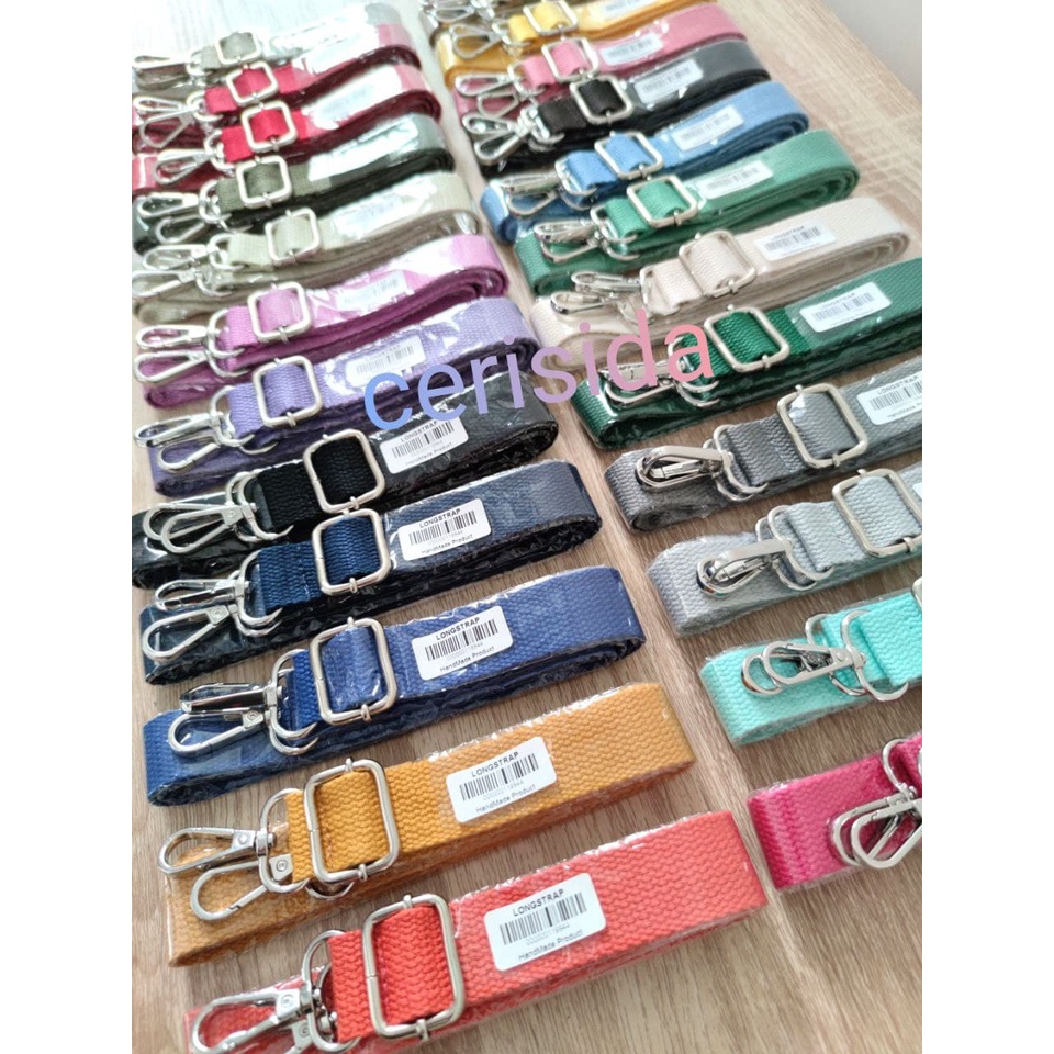 LONGSTRAP/TALI /TALI TAS SLEMPANG KANVAS /CANDY SLING 2,5 CM /TERLARIS JAWA TIMUR