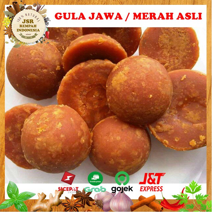 

GULA JAWA MERAH ASLI ISI 250 GRAM