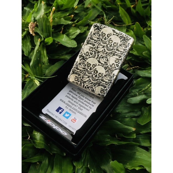 Korek Zippo Motif SKULL Zippo Motif 5 Slide Full Casing Zippo Unik Kwalitas Premium