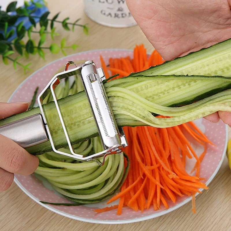 Pisau Pengupas Buah Sayur Fruit Vegetable Peeler Grater Multifunction