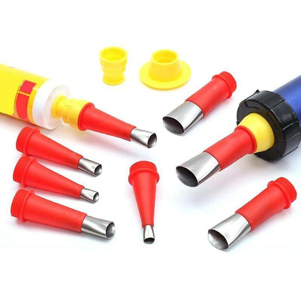 TOP Caulk Nozzle Aplikator Stainless Steel Sealant Alat Finishing Caulking Finisher