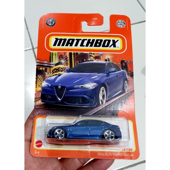 MATCHBOX 2016 ALFA ROMEO GIULIA MBX ALFA ROMEO