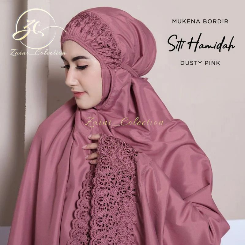 Mukena Dewasa Khatijah Free Tas Mukenah Jumbo Bahan Katun Premium Bahan Adem Mukena Siti Khadijah Pr