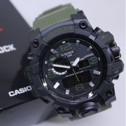 WATER RESIST G-Shock GWG 1000 Gshock Digital Double Time Rubber Jam Tangan Pria