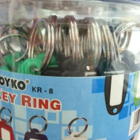 

Baru Gantungan kunci label nama joyko KR 8 .,