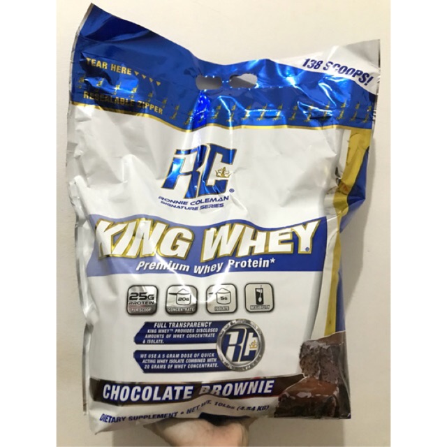 KING WHEY 10LB WHEY PROTEIN 10 LB 10LBS 10 LBS