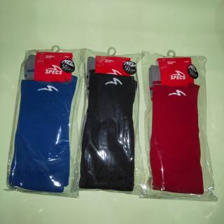  Kaos  Kaki  Bola  Futsal Specs Integral FB SCK Merah Hitam 