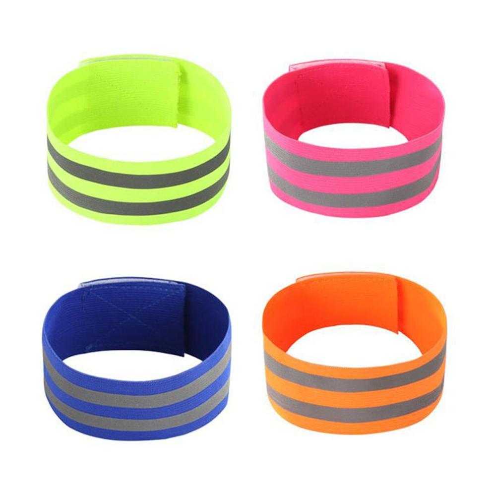 Gelang Olahraga Reflektif Led Safety Reflective Arm Wrist Ankle Band 297419