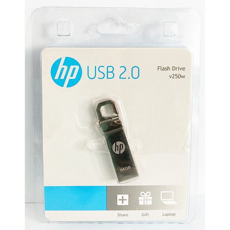 Flasdisk HP Metal 64 GB KHUSUS PARTAI / GROSIR