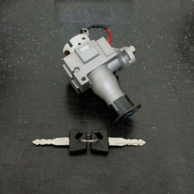 KUNCI KONTAK KEY SET ASSY PLUS KUNCI JOK NOUVO Z  NOUVO LELE LAMA KOMPLIT