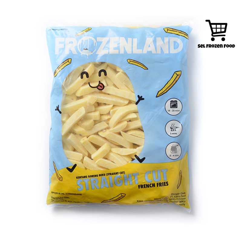 

Frozen Land Straight Cut 1kg