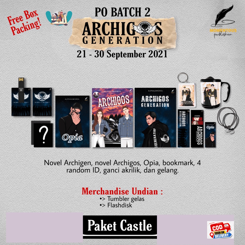 Ready Novel Archigos Generation ( Archigen) karya Alphaawordl-1