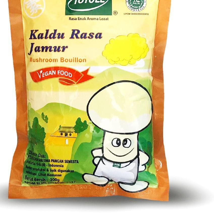 

KBUD✿ TOTOLE - KALDU JAMUR (80gr & 200gr) SEGERA BELI