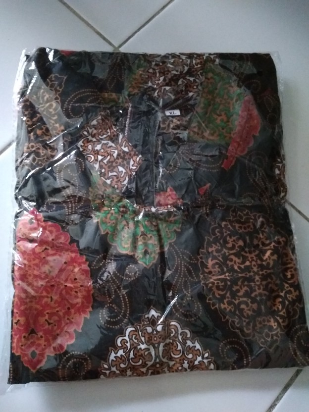 New Tunik Batik Wanita Size Jumbo M L Xl Xxl / Atasan Wanita Batik Modern Batik Akh.bi