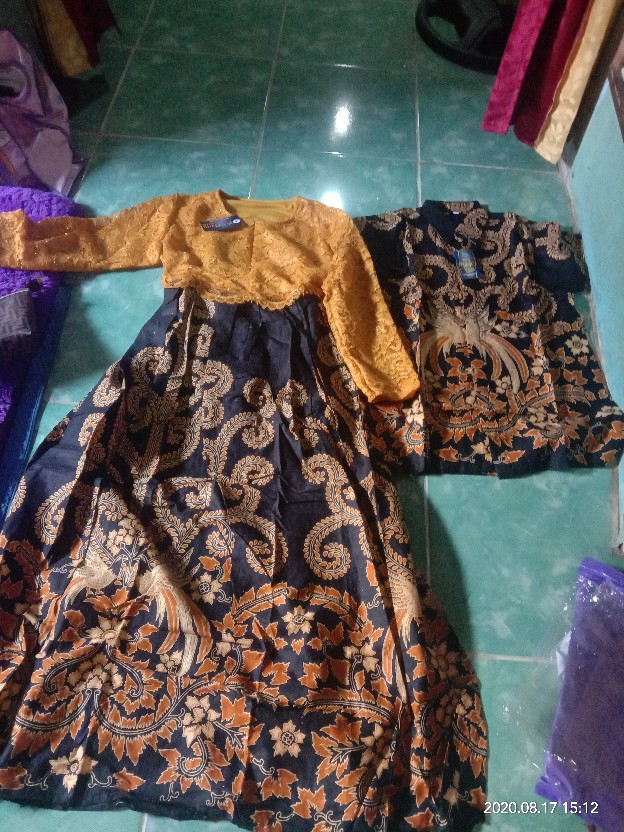 Maura Couple - Sania Ruffle Batik Couple Ori Ndoro Jowi Garansi Termurah Shopee -  Batik Modern Solo