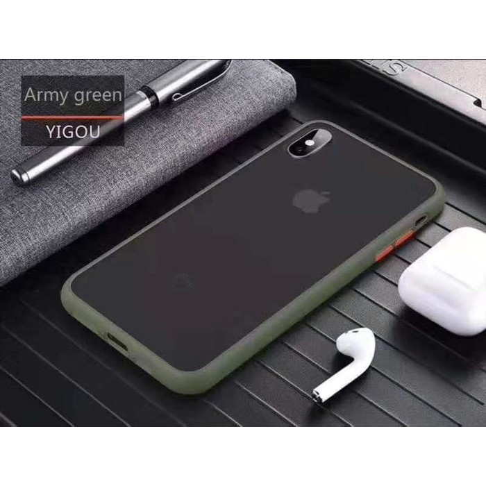 Softcase acrylic dove anti oil anti shock for xiaomi redmi note 8 pro