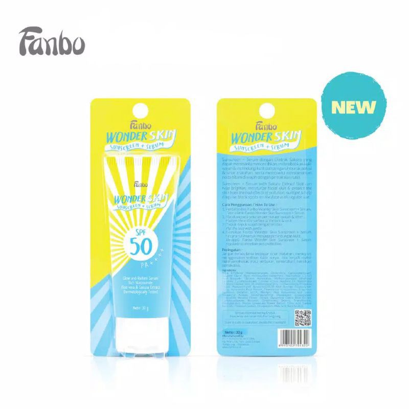 Fanbo Wonder Skin Sunscreen &amp; Serum 30g