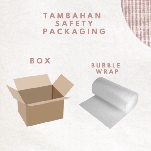

Tambahan Bubble Wrap & Kardus