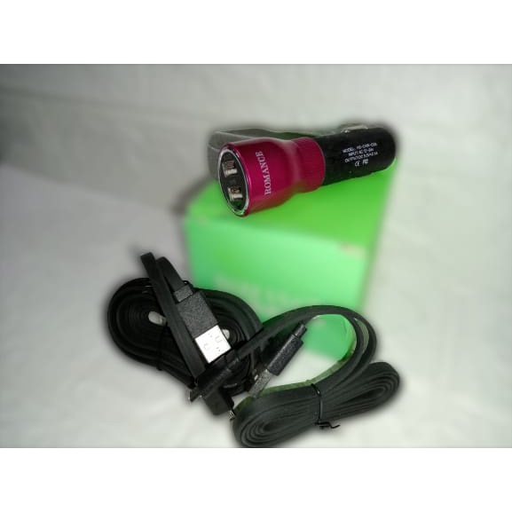 ROMANCE DUAL USB [ CAR CHARGER OUTPUT ]