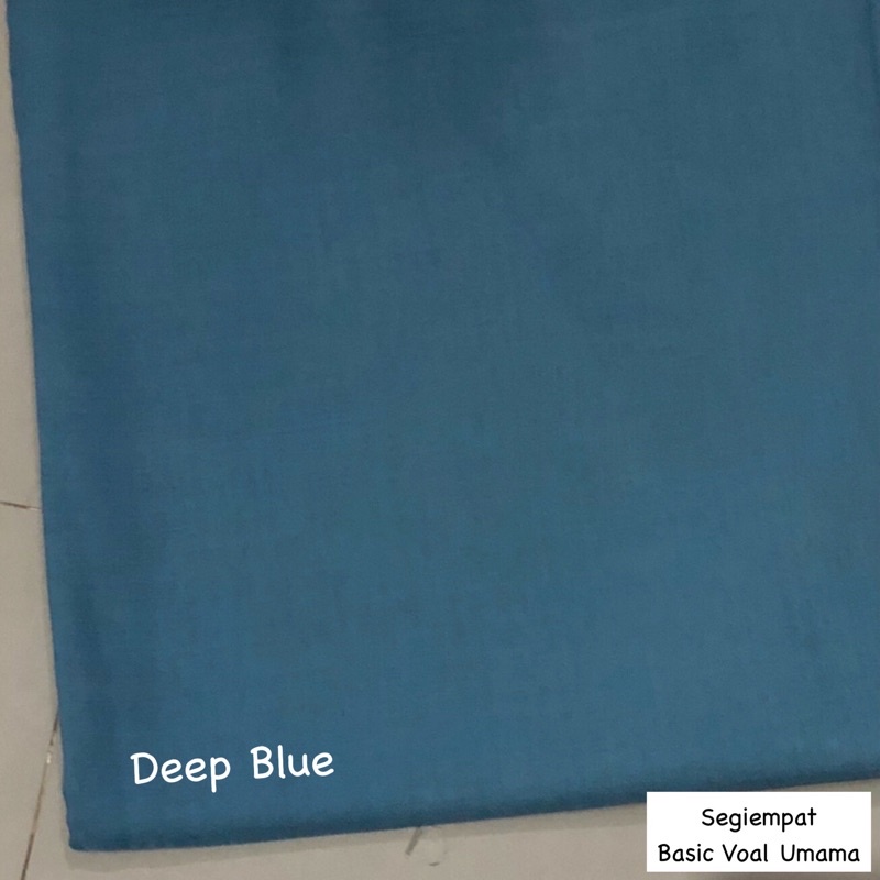 Hijab Basic Voal Umama Part 1-Deep Blue