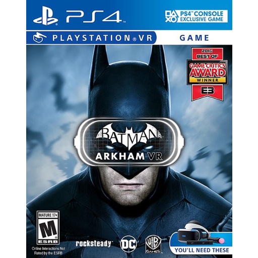 Batman Arkham VR PS4 Games Digital