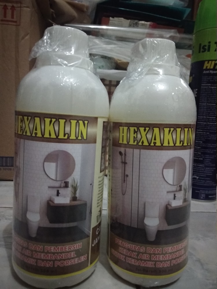 Hexaklin Pembersih Kamar Mandi (beli 1 Gratis 1)