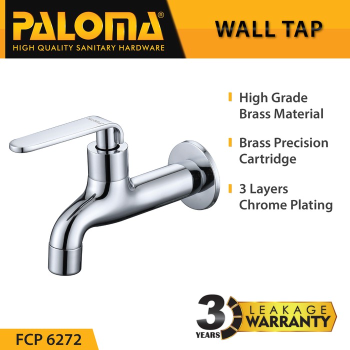 Tap PALOMA FCP 6272 Keran Kran Air Dingin Tembok Wall Taman Garasi