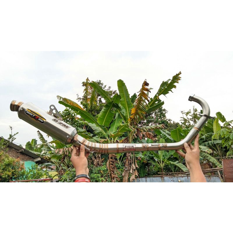 Knalpot Bintang Powerfullexhaust satria FU porting 150-155cc/ Fu porting