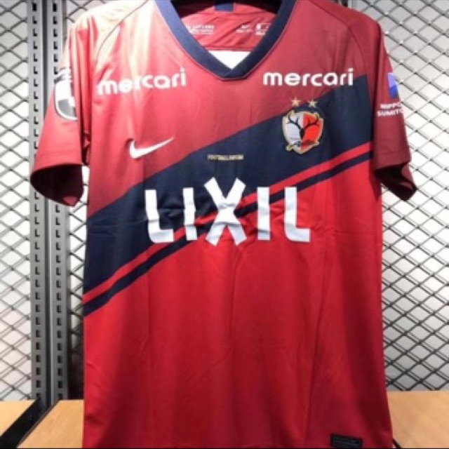 Jersey Baju Bola Kashima Antlers Home Merah Liga Jepang Japan J League New Musim 2020 2021 Grade Ori