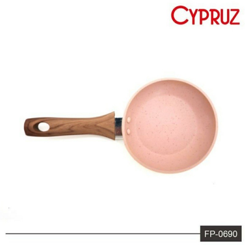 Mini Fry Pan Cypruz 12, 14, 16 cm Marble Ceramic Anti Lengket