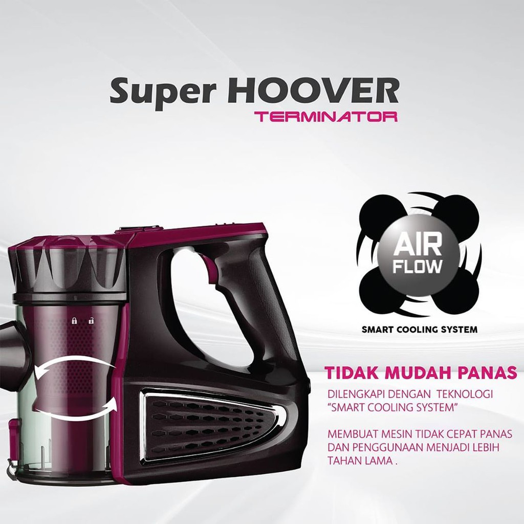 Penyedot Debu Vacuum Cleaner BOLDe Super Hoover Terminator Garansi Resmi