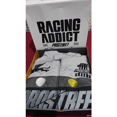 PROSTREET RACING ADDICT GREY PREMIUM JACKET