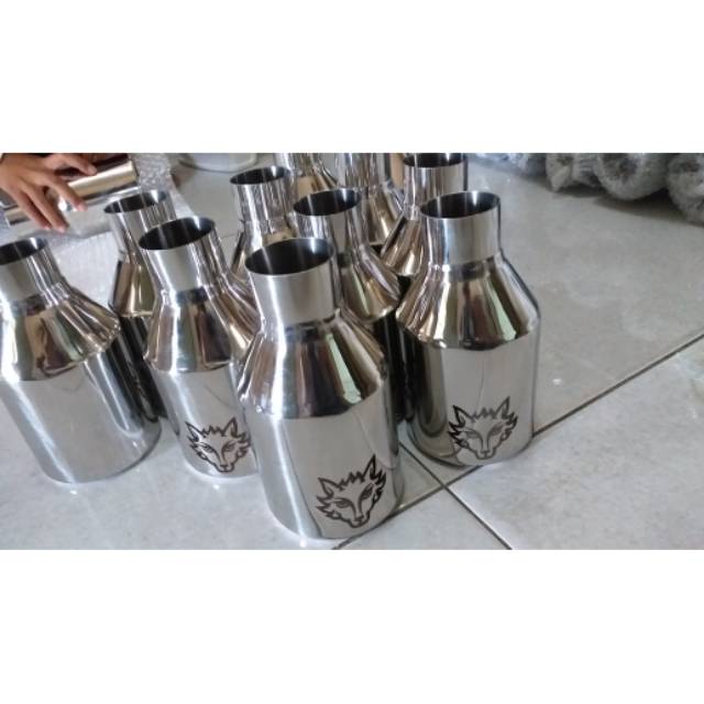 Knalpot truk suara srigala