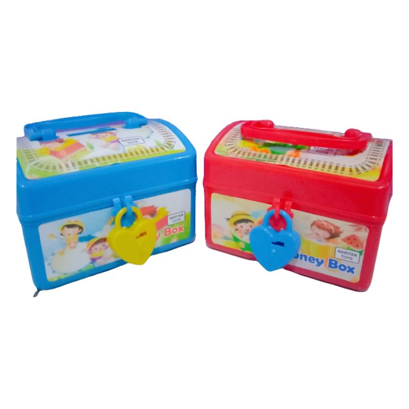 celengan peti/ celengan kunci