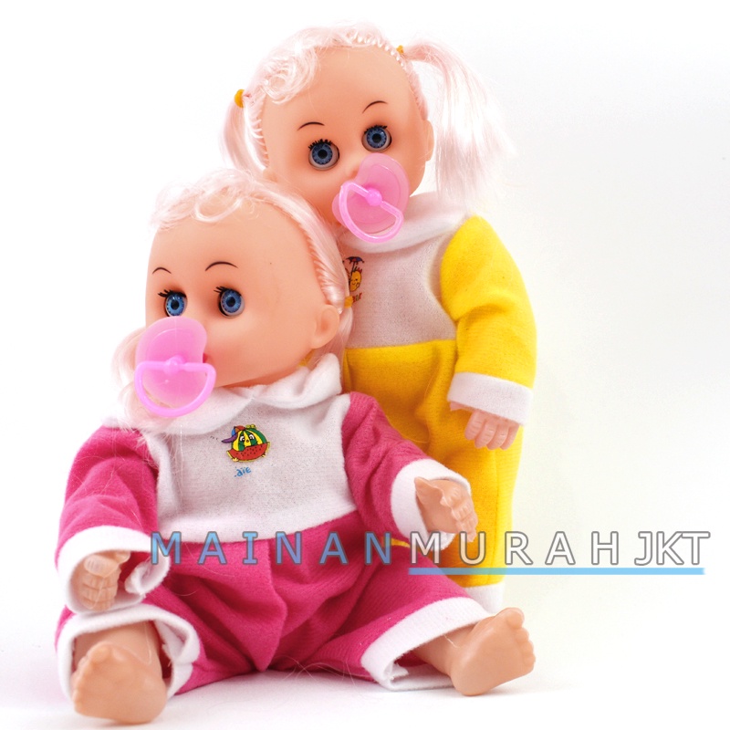 MAINANKEI MAINAN ANAK MURAH BONEKA MODERN ELGANT DESIGN MAINAN ANAK PEREMPUAN BAYI BAYIAN DAPAT MENANGIS BONEKA LUCU