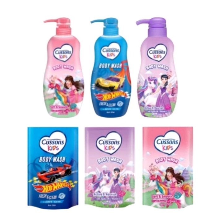 SS - Body Wash &amp; Refill Cussons Kids / Sabun Mandi Anak Cussons