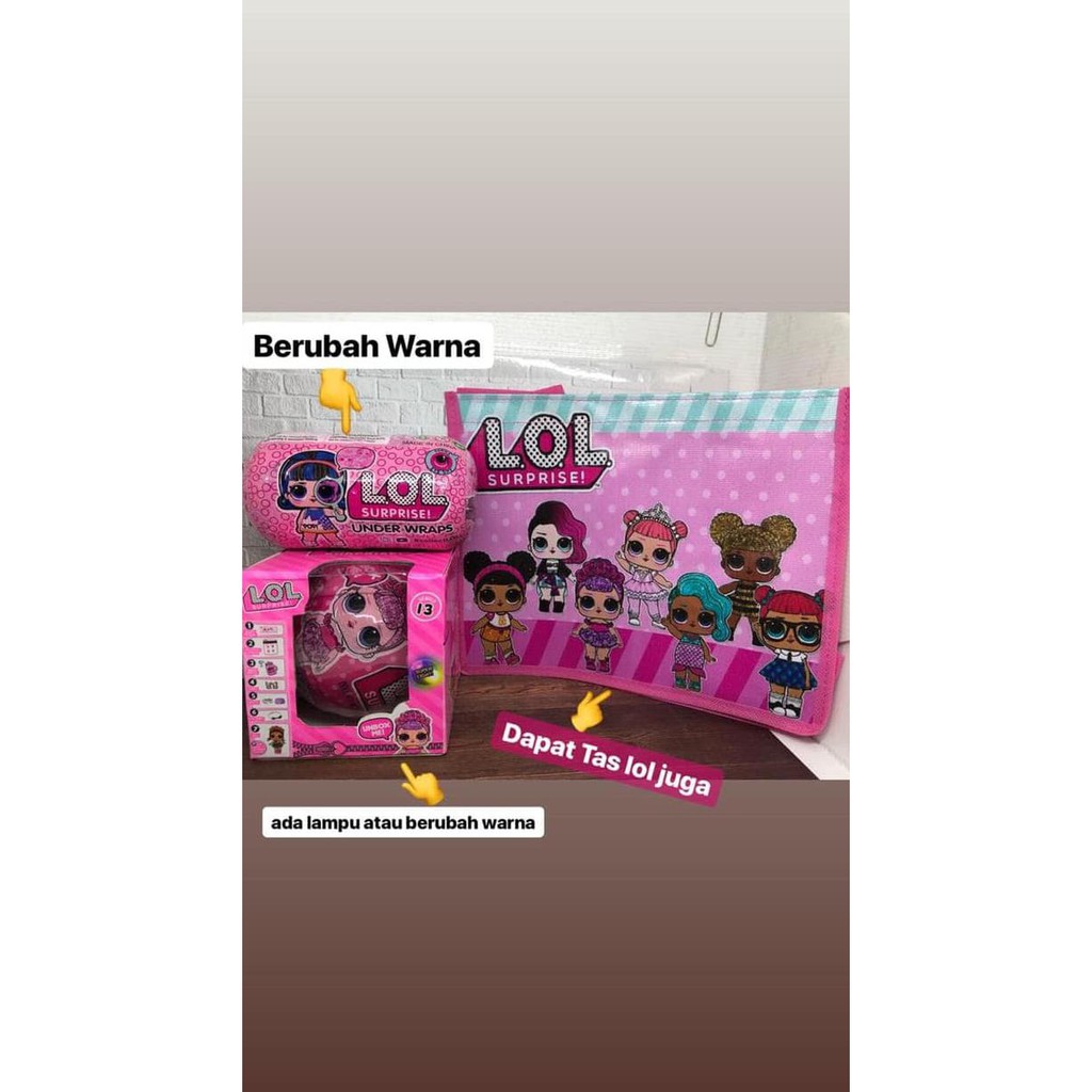 LOL Surprise Murah / Boneka LOL Surprise / LOL Surprise ORIGINAL / LOL READY