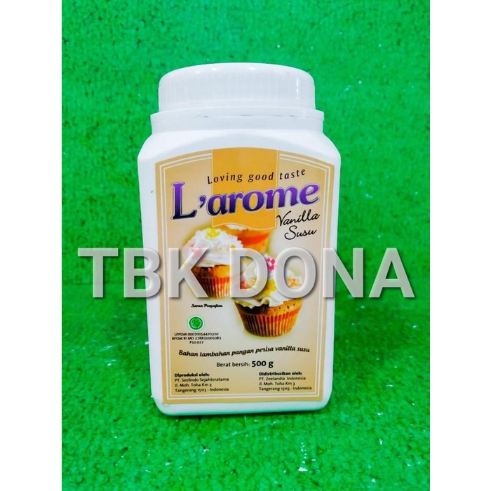 

Bahan Kue Larome Vanilla Susu 500Gr