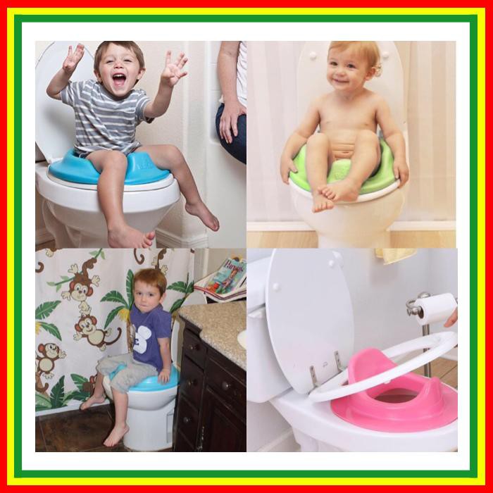 Bumbo Potty Toilet Trainer Anak Aqua