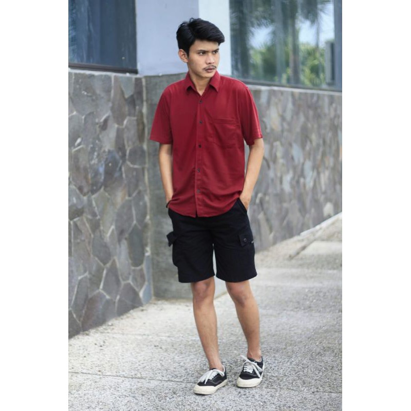 KAMEJA PIQUE ORIGINAL PENDEK