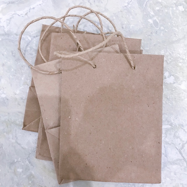 

Kantong paperbag kecil karton kraft samson