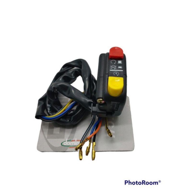 Saklar Starter motor + Tombol on/off Anti air