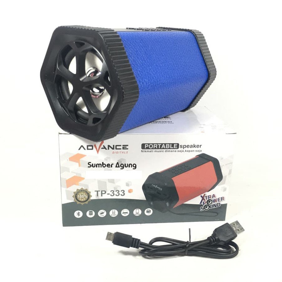 TP333 Advance Portable Speaker Segi Delapan Bluetooth Xtra Power