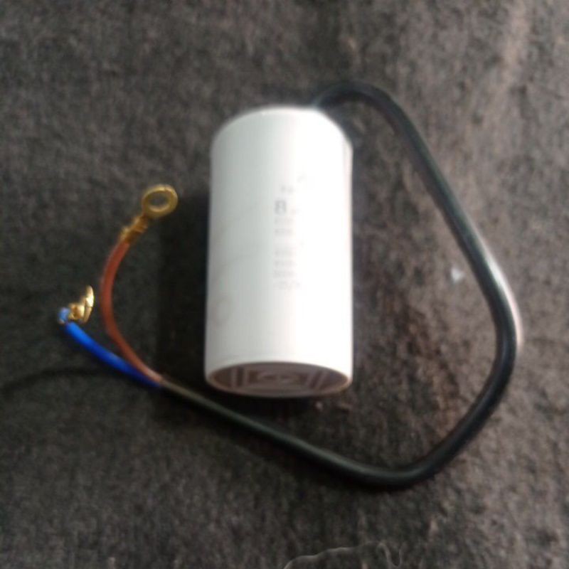 kapasitor pompa air 8 uf