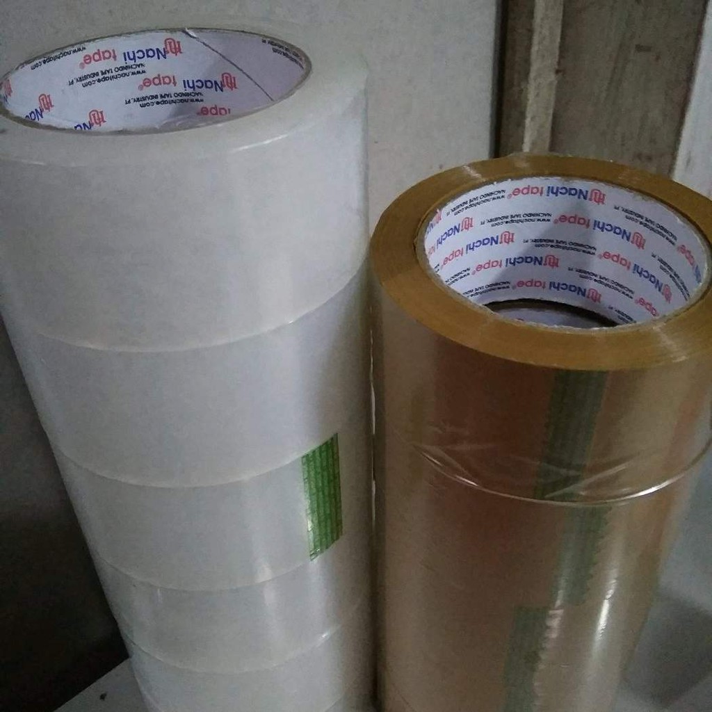 

Lakban BENING COKLAT Murah 100 Yard Isolasi Plastik 48 MM