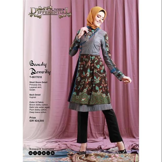 Tuneeca preloved (second) batik short dress ukuran S