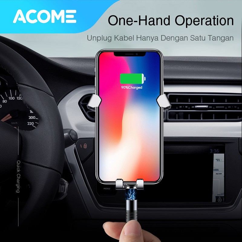 Acome Kabel Data Strong Magnetic Fast Charging 3A 100 cm Garansi Resmi 1 Tahun AXC–Plug Type-C