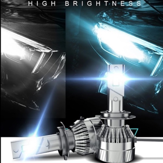 Lampu Depan Mobil RS Mini Grand Premium Focus Beam LED Headlight Kit