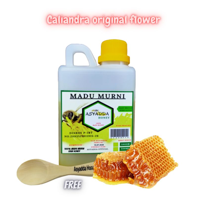 

Madu Kaliandra Murni Asli Raw Honey 500gram
