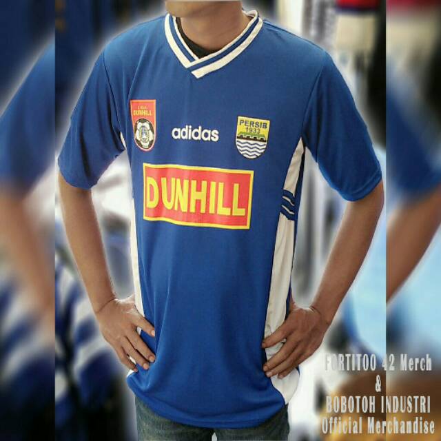 BEST SELLER Jrsey persib perserikatan home dunhil biru murah pria wanita